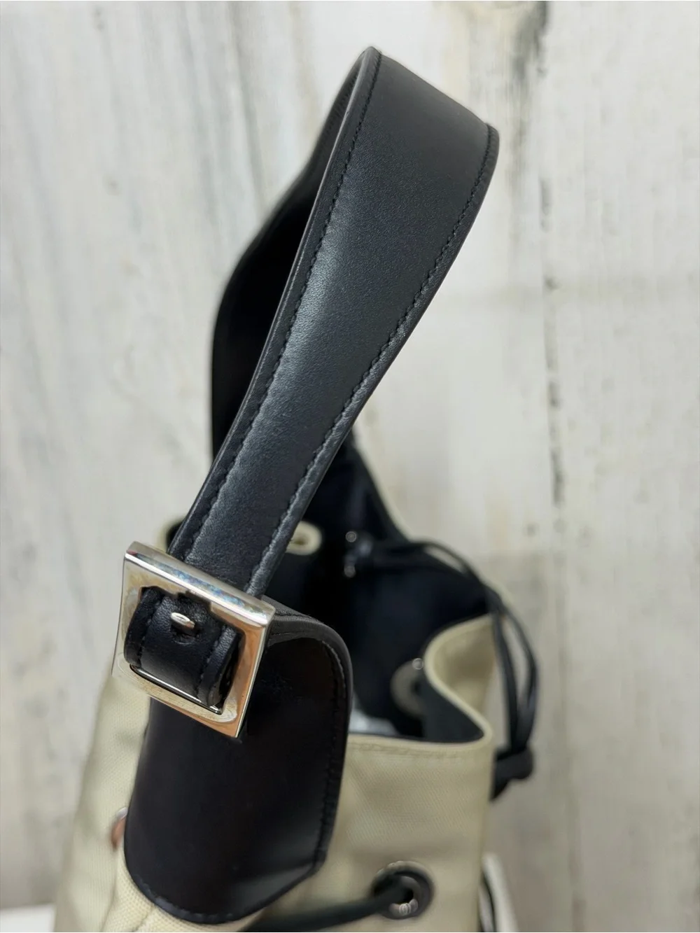 Vintage Gucci Nylon Hobo Shoulder Bag - Picture 9 of 11